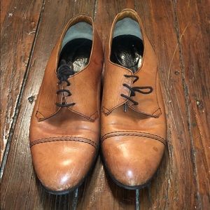 Leather Oxfords